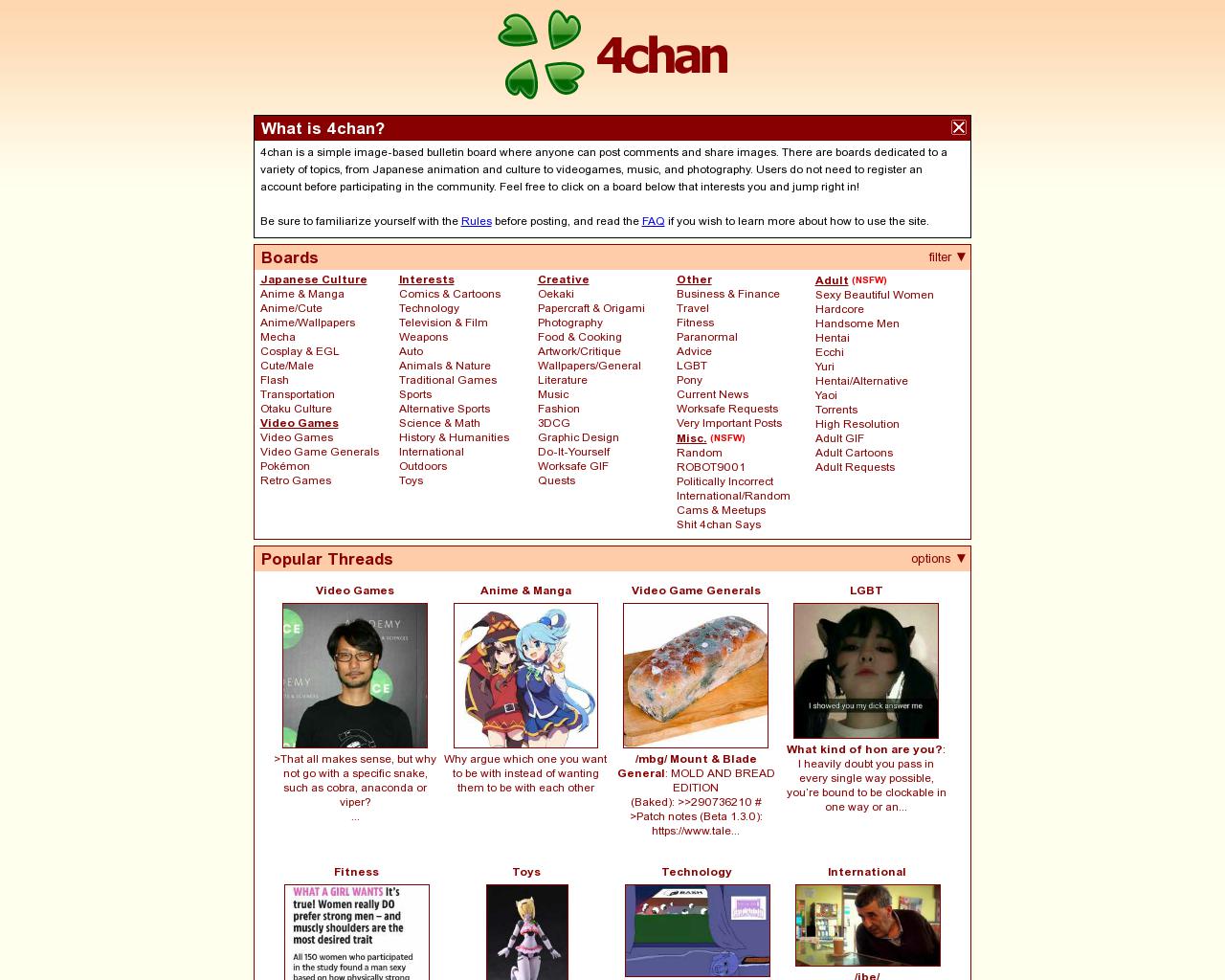 4chan.org | Website Statistics / | Trackalytics